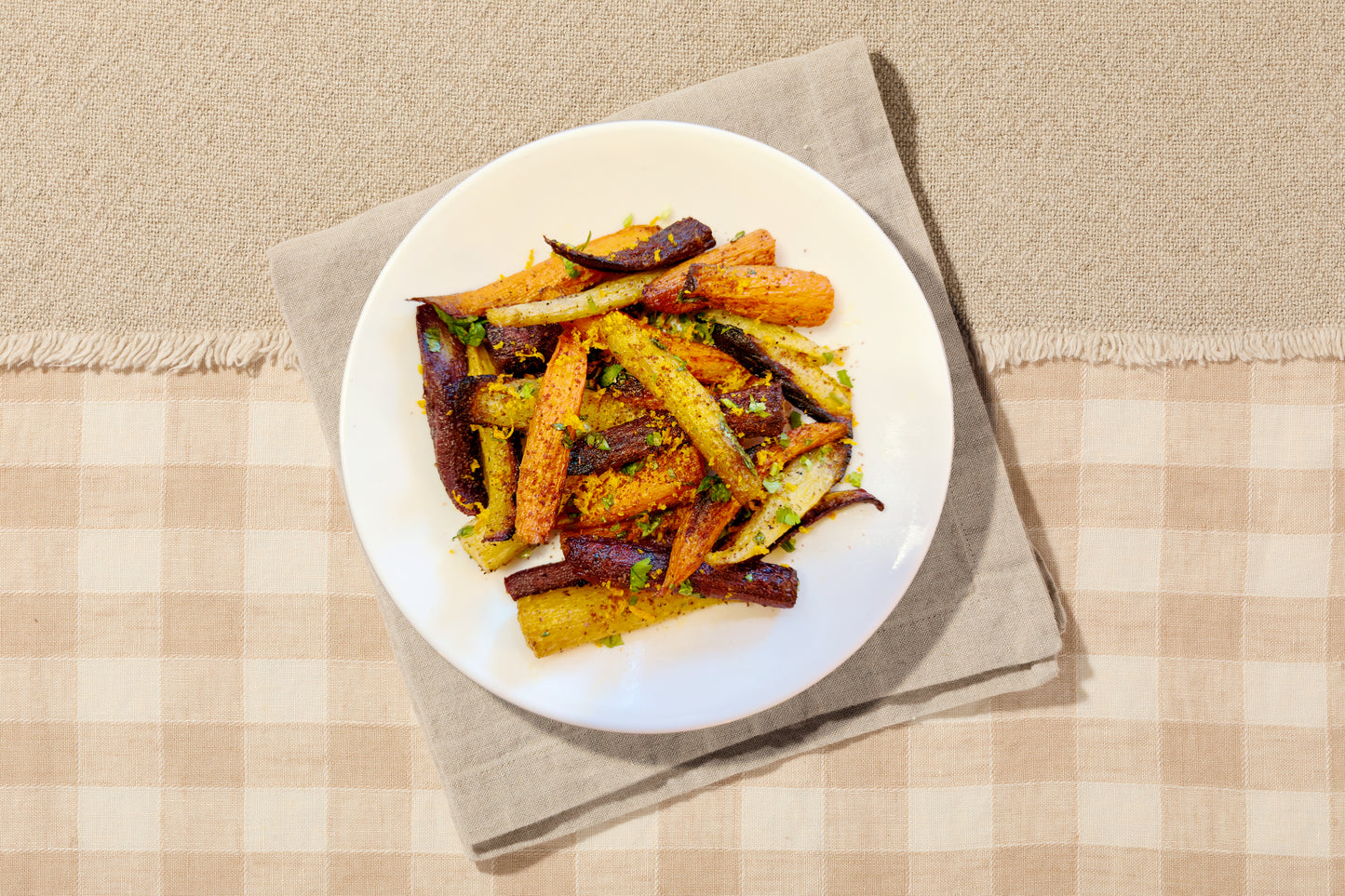 Citrus Spiced Roasted Carrots