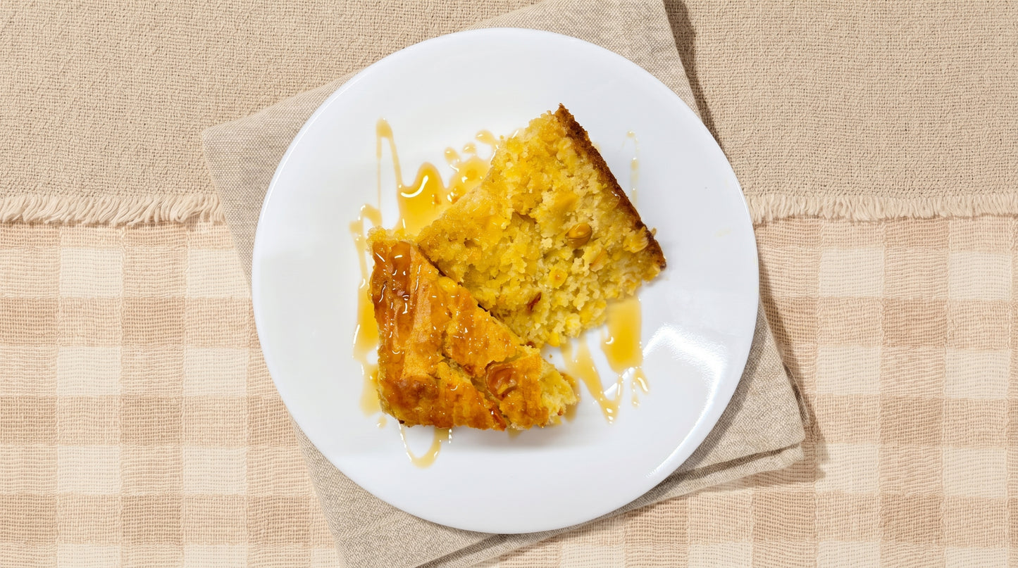 Honey Cornbread Casserole