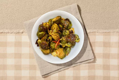 Hot Honey Brussels Sprouts