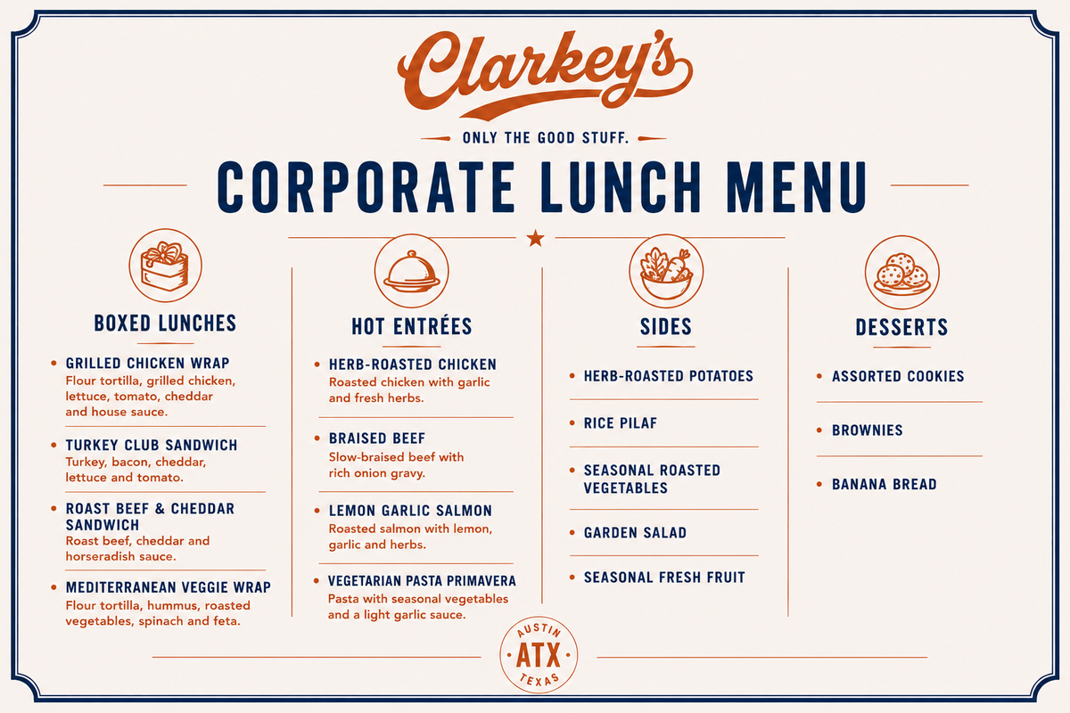 Corporate Lunch