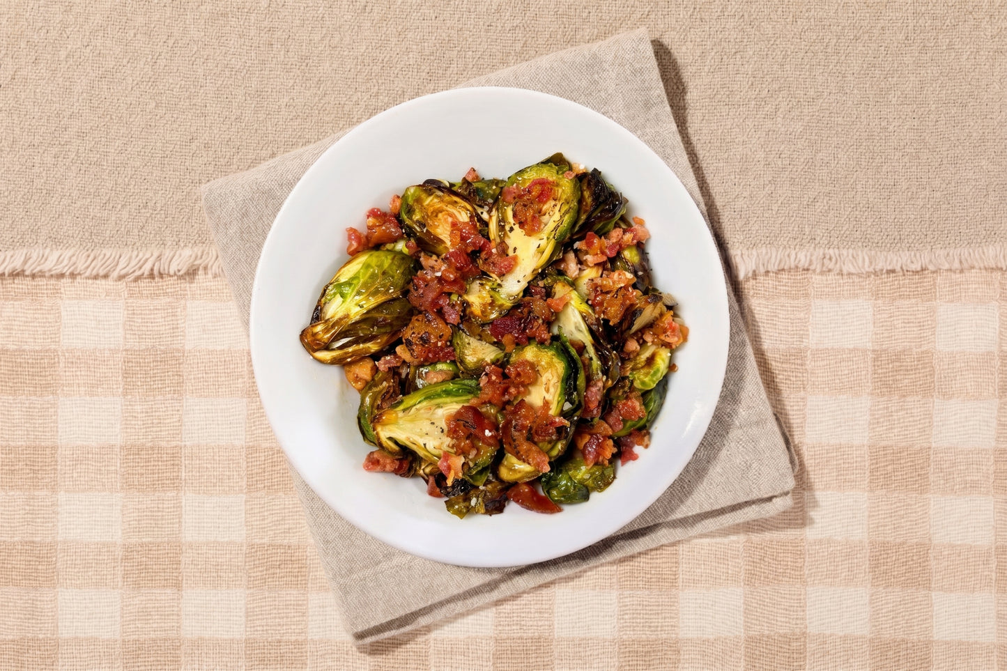 Maple Bacon Brussels Sprouts