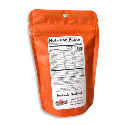 Clarkey's BBQ Peanuts (3oz)