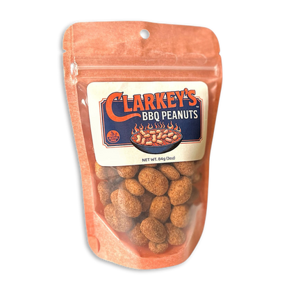 Clarkey's BBQ Peanuts (3oz)